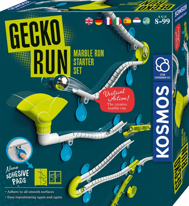 Kosmos Gecko Run: Marble Run Starter Set i gruppen LEKER, BARN OG BABY / Leker / Eksperiment & DIY hos TP E-commerce Nordic AB (38-98785)
