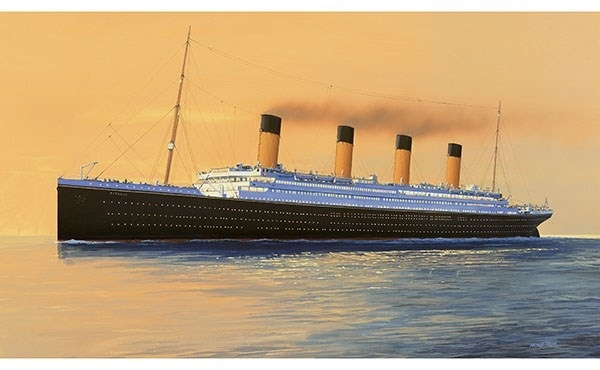 Airfix RMS Titanic 1:700 i gruppen SPORT, FRITID & HOBBY / Hobby / Plastmodeller / Startsett/Gavesett hos TP E-commerce Nordic AB (A06874)