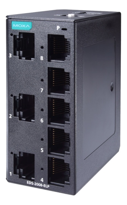 moxa 8-port entry-level unmanaged Ethernet switches i gruppen Datautstyr / Nettverk / Switcher / 10/100/1000Mbps hos TP E-commerce Nordic AB (A17070)