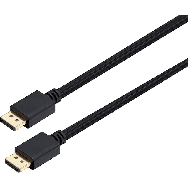 Sandstrøm DisplayPort till DisplayPort 1.4-kabel (2m) i gruppen Datautstyr / Kabler og adaptere / DisplayPort / Kabler hos TP E-commerce Nordic AB (A23109)