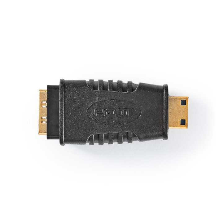 Nedis HDMI™ Adapter | HDMI ™ minikontakt | HDMI™ Output | Gull belagt | Rett | ABS | Sort | 1 stk. | Plastpose i gruppen Elektronikk / Kabler og adaptere / HDMI / Adaptere hos TP E-commerce Nordic AB (C07384)