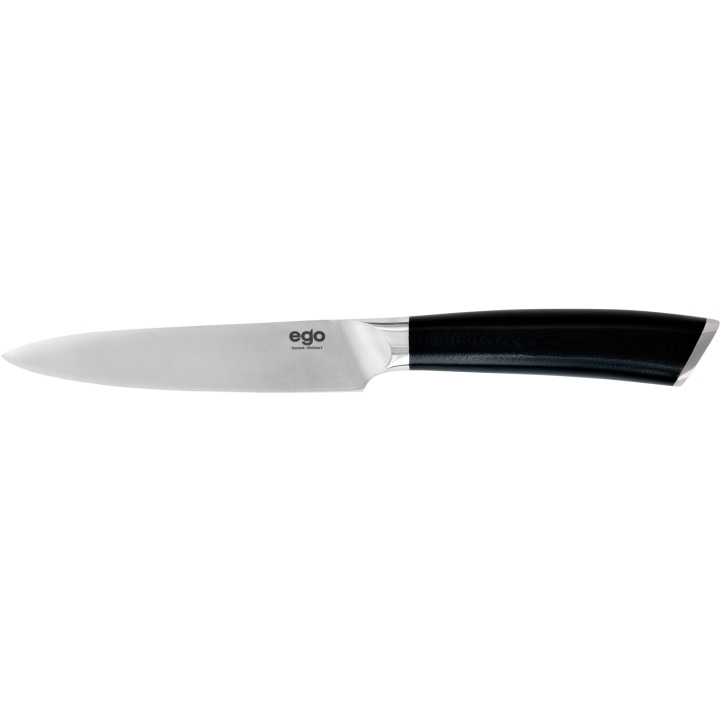 Ego ES13UK Sandvik 13 cm Utility knife i gruppen HJEM, HUS OG HAGE / Kjøkkenutstyr / Kjøkkenkniver og knivslipere hos TP E-commerce Nordic AB (C23402)