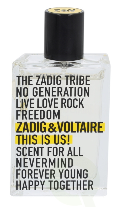 Zadig & Voltaire This is Us! SNFH Edt Spray 50 ml i gruppen HELSE OG SKJØNNHET / Duft og parfyme / Parfyme / Unisex hos TP E-commerce Nordic AB (C34141)