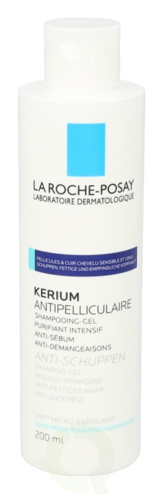 La Roche-Posay LRP Kerium Anti-Dandruff Gel Shampoo 200 ml i gruppen HELSE OG SKJØNNHET / Hår & styling / Hårpleie / Sjampo hos TP E-commerce Nordic AB (C37986)