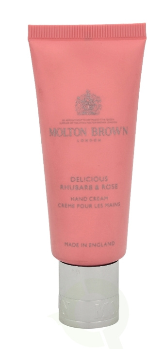 Molton Brown M.Brown Delicious Rhubarb & Rose Hand Cream 40 ml i gruppen HELSE OG SKJØNNHET / Manikyr/pedikyr / Håndkrem hos TP E-commerce Nordic AB (C40724)