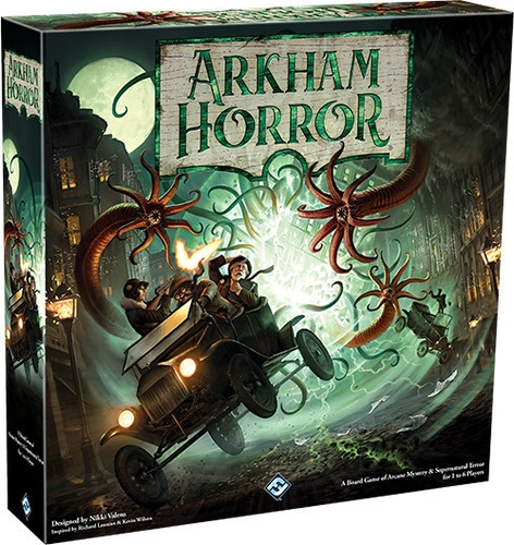 Enigma Arkham Horror 3rd. Edition -lautapeli i gruppen LEKER, BARN OG BABY / Leker / Brettspill / Familiespill hos TP E-commerce Nordic AB (C41029)