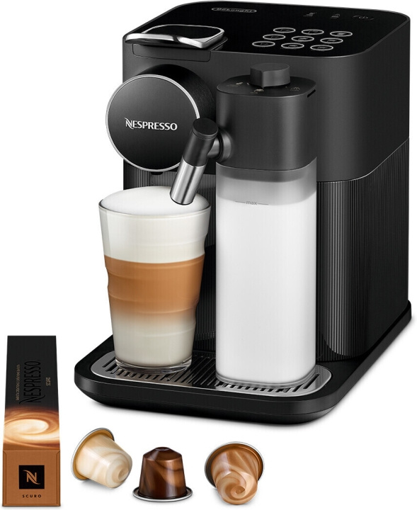 DeLonghi Nespresso Gran Lattissima EN640.B Kapselmaskin i gruppen HJEM, HUS OG HAGE / Husholdningsapparater / Kaffe og espresso / Kaffetraktere hos TP E-commerce Nordic AB (C44532)