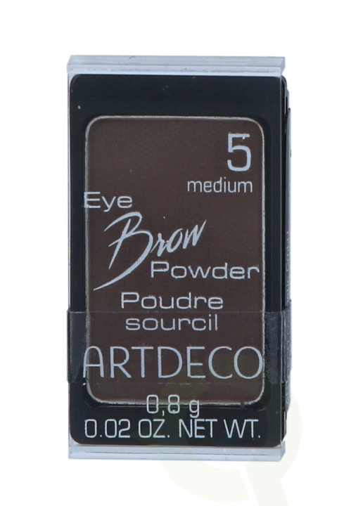 Artdeco Eye Brow Powder 0.8 gr #5 Medium i gruppen HELSE OG SKJØNNHET / Makeup / Øyne og øyebryn / Øyenbrynssett hos TP E-commerce Nordic AB (C45883)