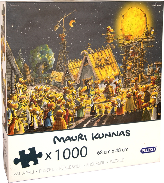 Mauri Kunnas Forging the Sun-pussel, 1000 bitar i gruppen LEKER, BARN OG BABY / Leker / Puslespill hos TP E-commerce Nordic AB (C46894)