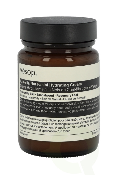 AESOP Camellia Nut Facial Hydrating Cream 120 ml i gruppen HELSE OG SKJØNNHET / Hudpleie / Ansikt / Ansiktskrem hos TP E-commerce Nordic AB (C49325)