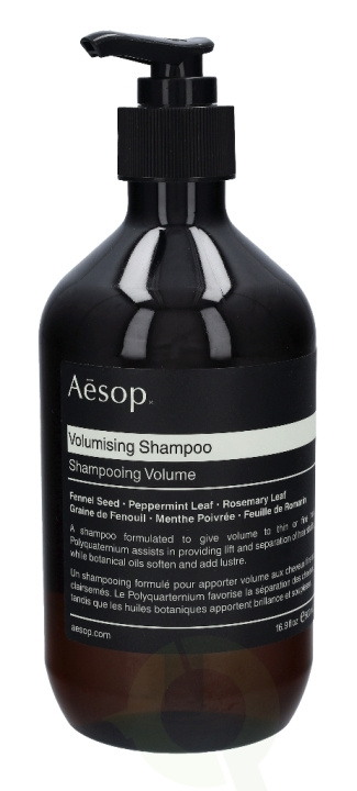 AESOP Volumising Shampoo 500 ml i gruppen HELSE OG SKJØNNHET / Hår & styling / Hårpleie / Sjampo hos TP E-commerce Nordic AB (C49356)