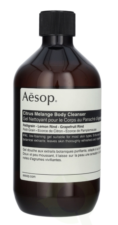 AESOP Citrus Melange Body Cleanser 500 ml i gruppen HELSE OG SKJØNNHET / Hudpleie / Kroppspleie / Bad- og dusjkrem hos TP E-commerce Nordic AB (C49370)