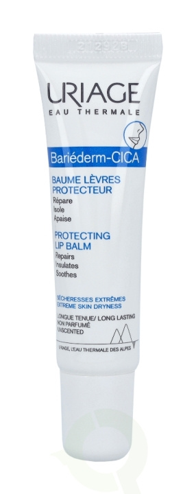 Uriage Bariederm Cica-Lips Protecting Balm 15 ml i gruppen HELSE OG SKJØNNHET / Makeup / Lepper / Leppepomade hos TP E-commerce Nordic AB (C56516)