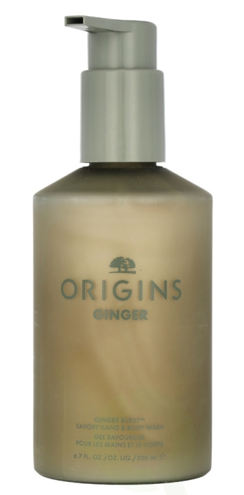 Origins Ginger Burst Savory Body Wash 200 ml i gruppen HELSE OG SKJØNNHET / Hudpleie / Kroppspleie / Bad- og dusjkrem hos TP E-commerce Nordic AB (C65587)