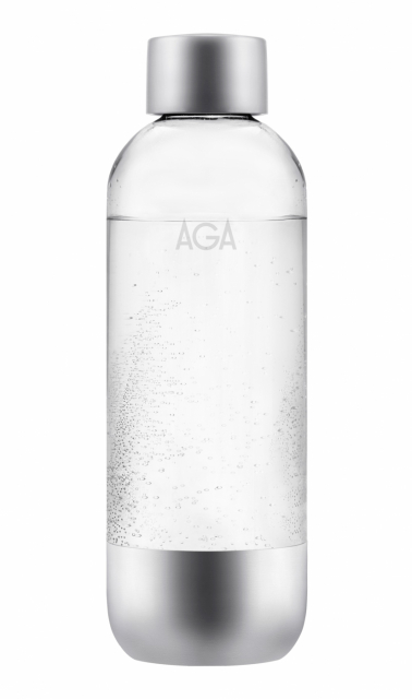 AGA AQVIA Steel 1L, PET-flaske, Bargain
