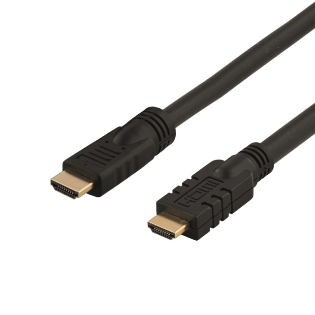 HDMI-kabel, aktiv, 10m, ha-ha, 1080p, v1.4
