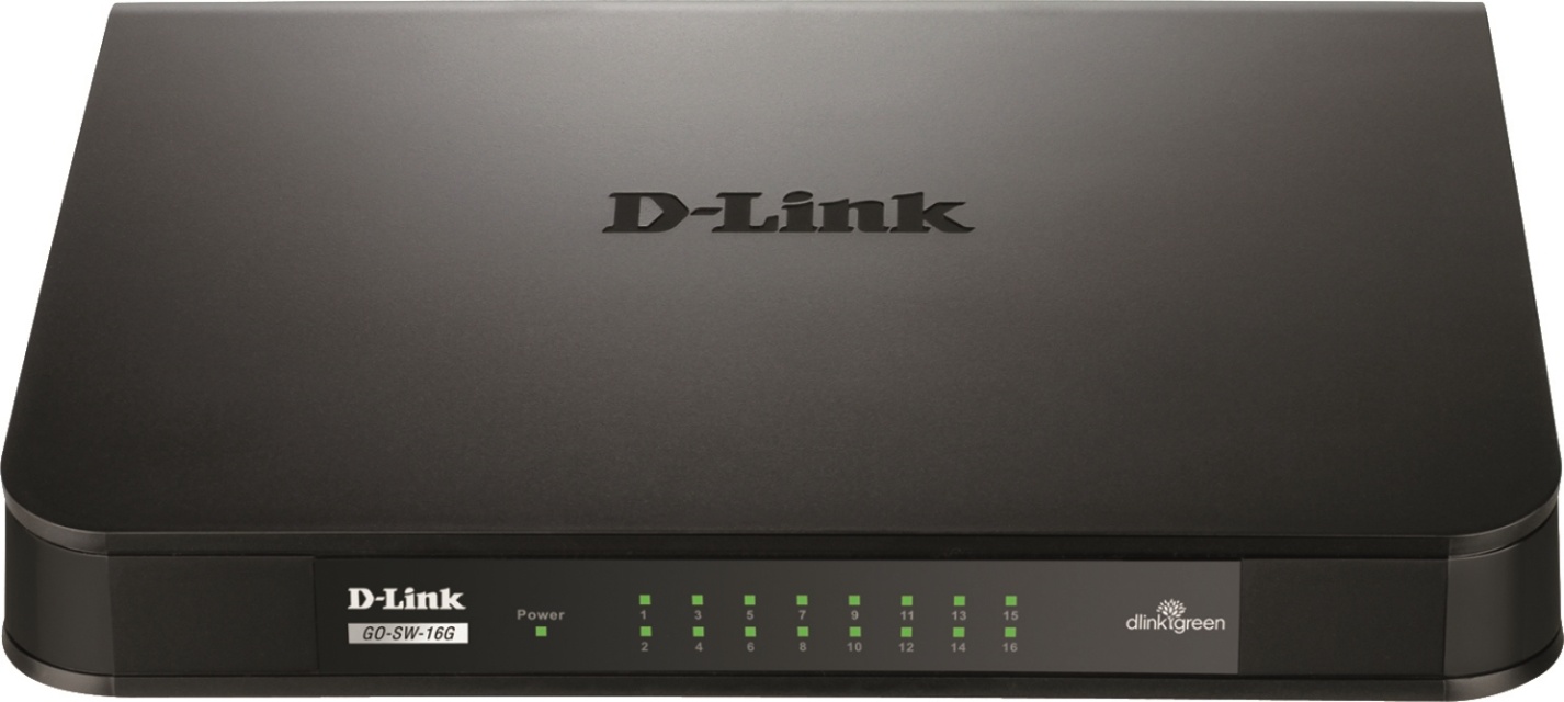 D-Link GO 16-ports gigabit-svitsj (GO-SW-16G)