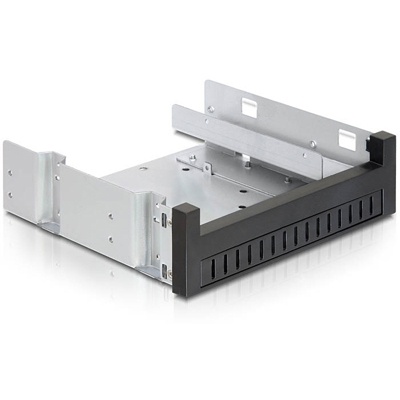 DeLOCK monteringsramme for 5,25 slim + hdd i 5,25-rom, svart (47200)