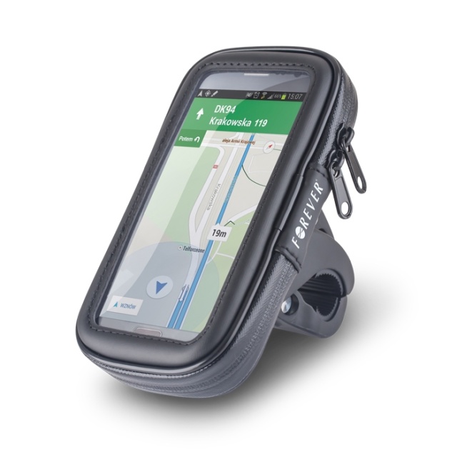 Forever BH-100L, sykkelholder for mobiltelefon og GPS (5,5")