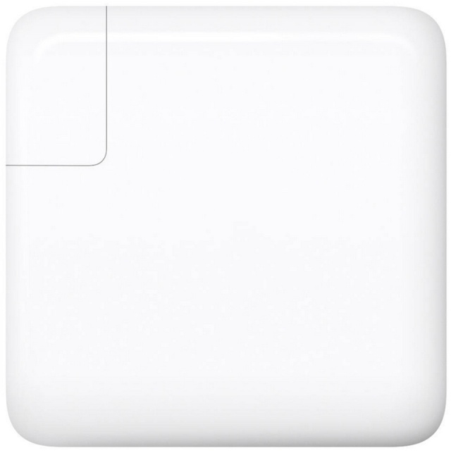 Strømadapter for Macbook Pro 15", 87 W USB-C, hvit