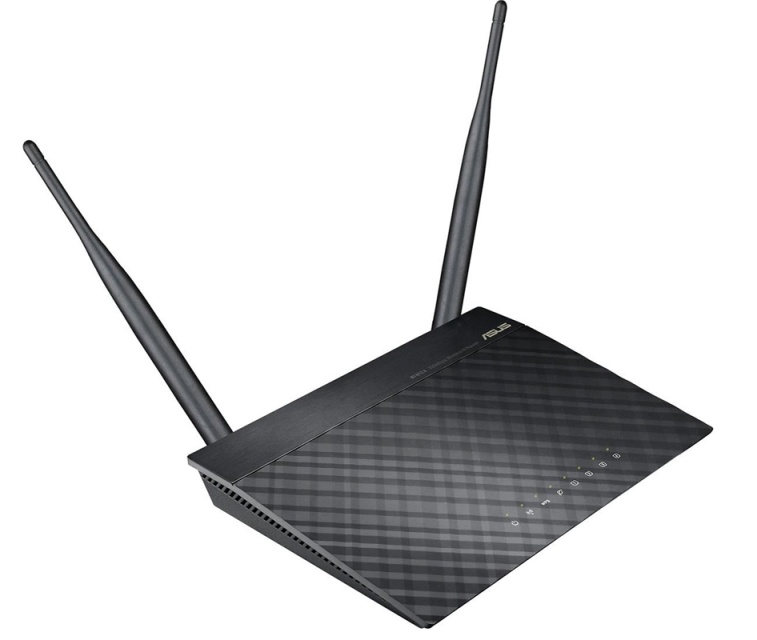 Asus RT-N12E Trådløs ruter med 2x 5 dBi-antenner
