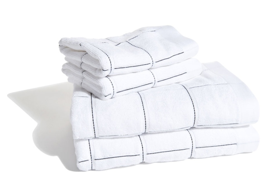 Lord Nelson Victory Frottésett, Smögen gavesett, 4-pakning, Hvit