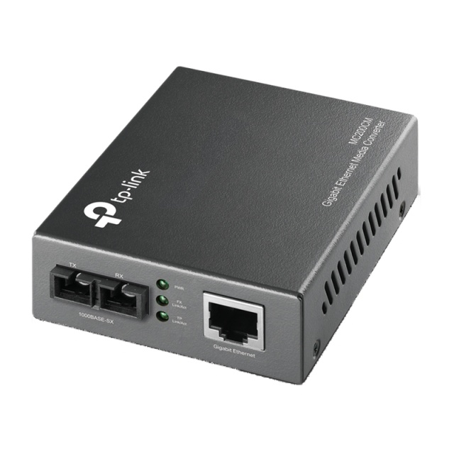 TP-LINKfibre SC multimode - 1000 Mbps (MC200CM)