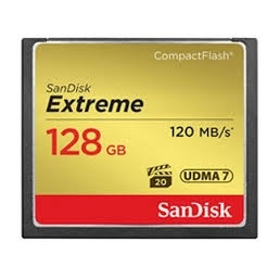 SanDisk Minnekort CF Extreme 128GB 120MB/s UDMA7