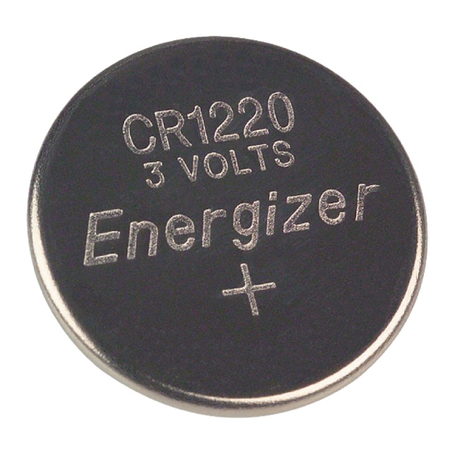 Energizer Lithium knappecellebatteri CR1220 | 3 V DC | 37 mAh | 1-Blister | Sølv