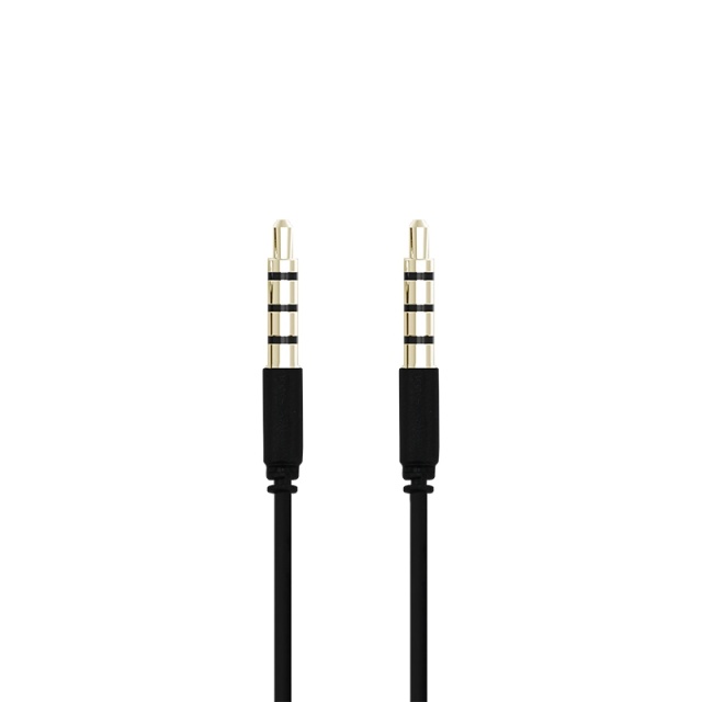 Champion 3,5 mm lydkabel 1 m svart