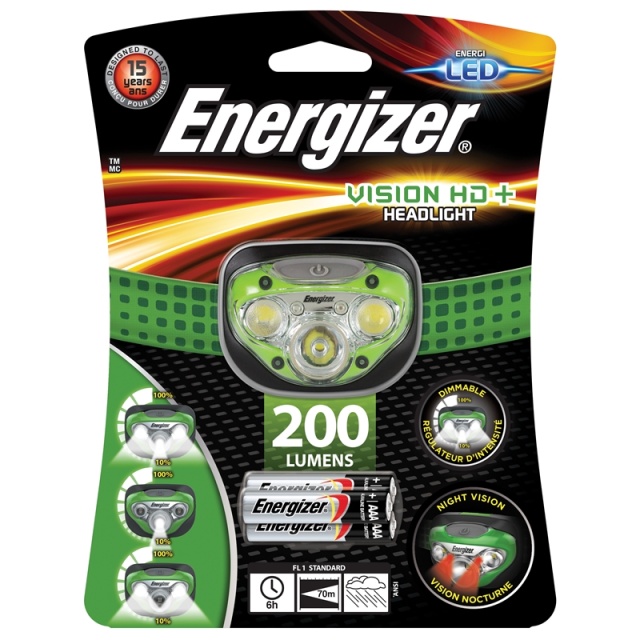 Energizer hodelykt Pro 7-LED