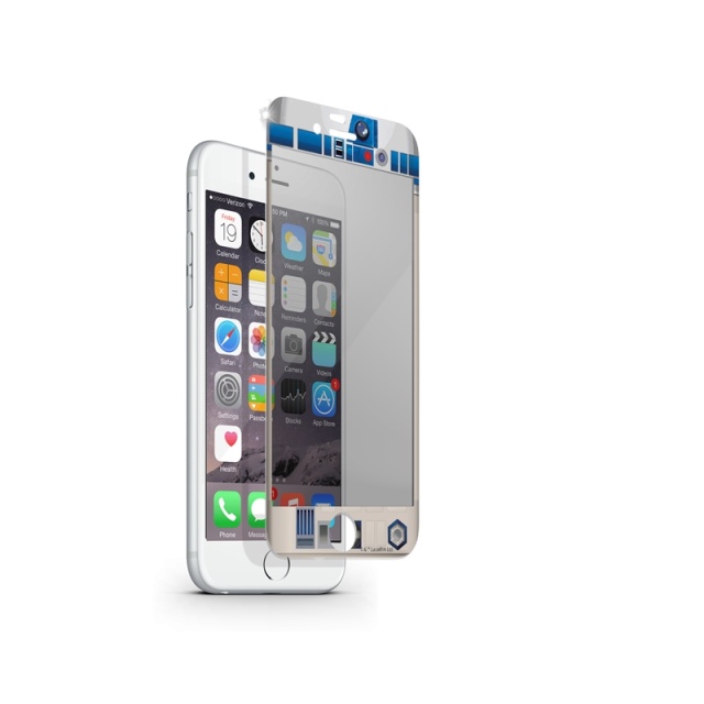 Star Wars R2D2 iPhone6/6S Herdet Glass Skjermbeskyttelse