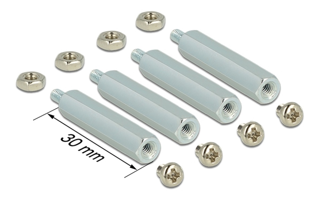 Delock Mounting Kit til Raspberry Pi 30 mm
