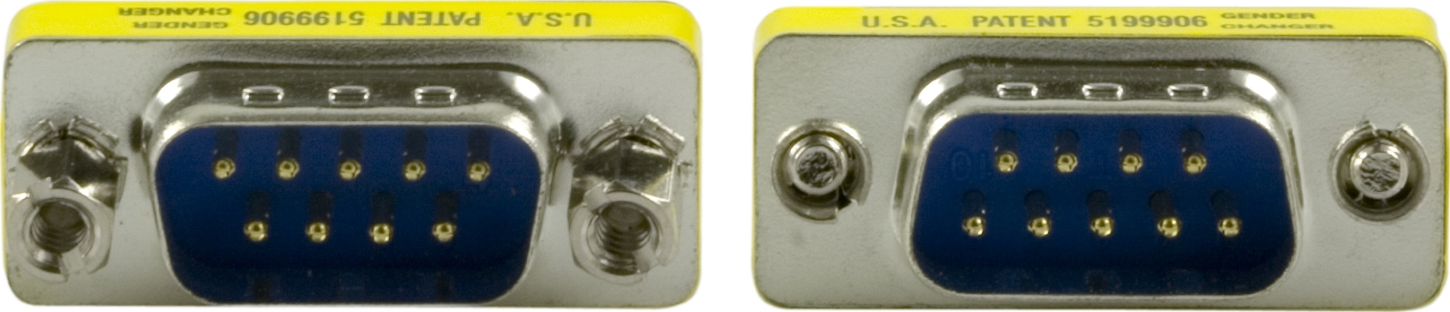 DELTACO kjønnsbryter DB9 output-output