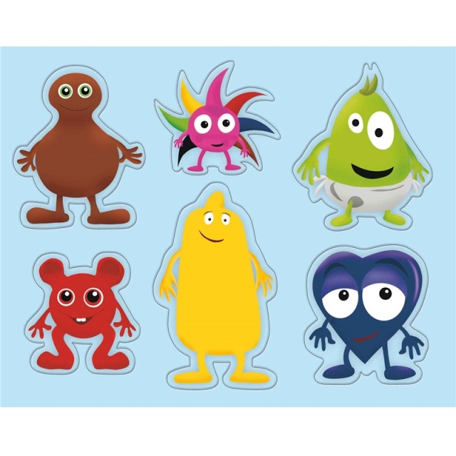 Babblarna Formpuslespill 6 figurer