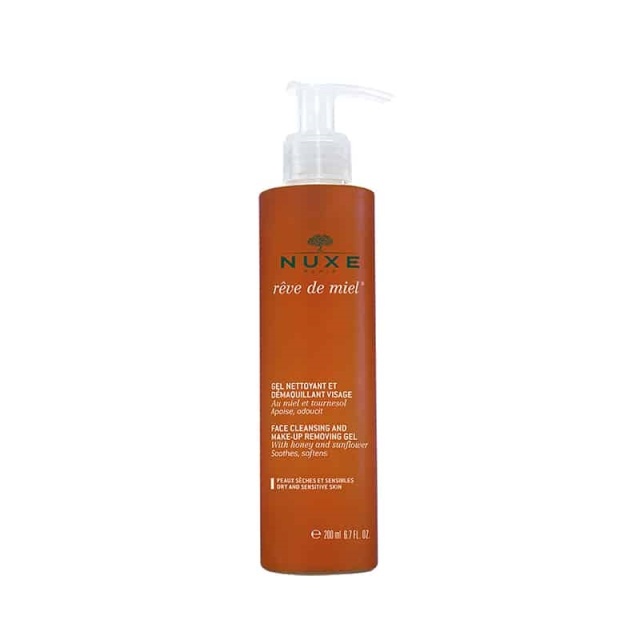 Nuxe Reve de Miel Face Cleansing & Make Up Removing Gel 200 ml