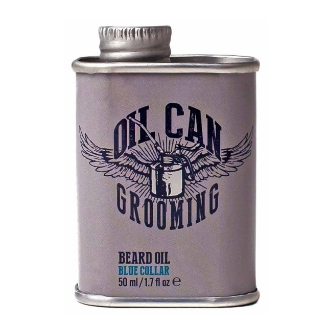 Oil Can Grooming Blue Collar skjeggolje 50 ml