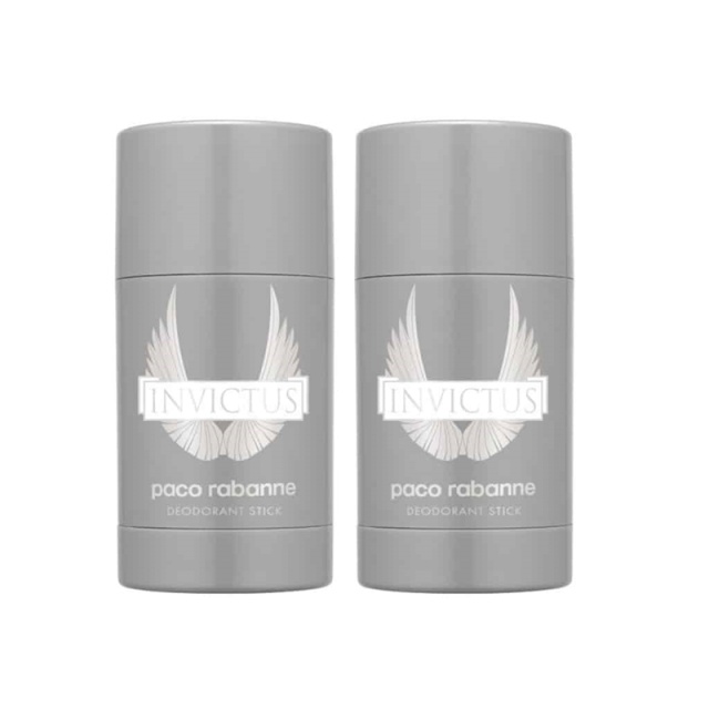 Paco Rabanne Paco Rabanne 2-pk Invictus Deostick 75 ml