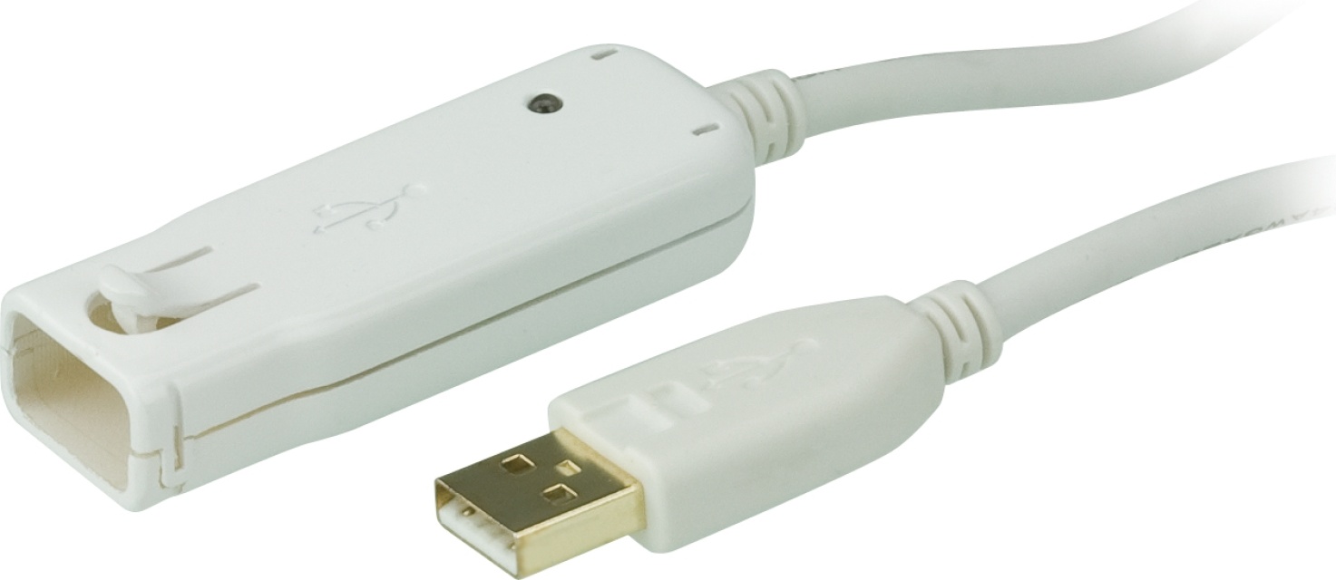 ATEN aktiv USB 2.0-forlengelseskabel, 12 m