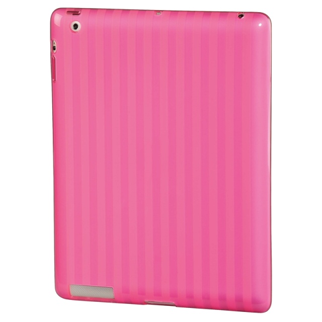 Hama Cover iPad2 Randig Rosa