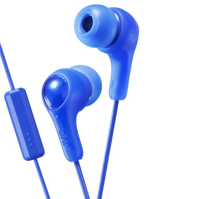 JVC Hodetelefon FX7M Gumy Plus In-Ear Mic Blå