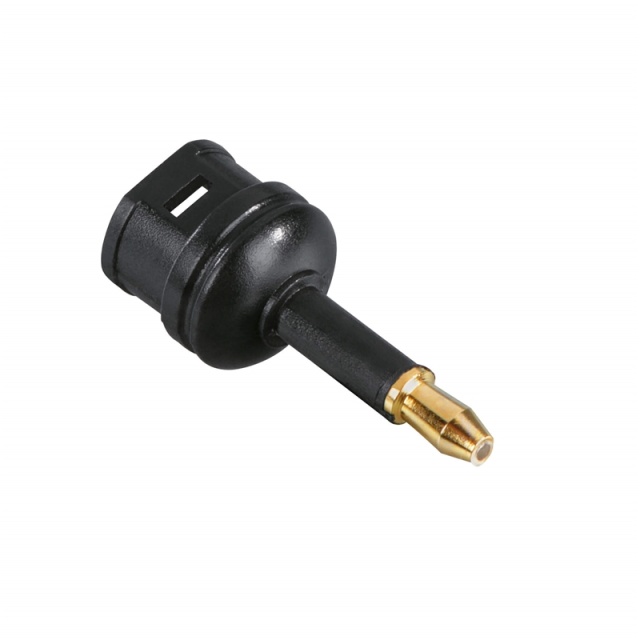Hama Adapter OTG Toslink 3.5mm Hun-Han Gull Svart