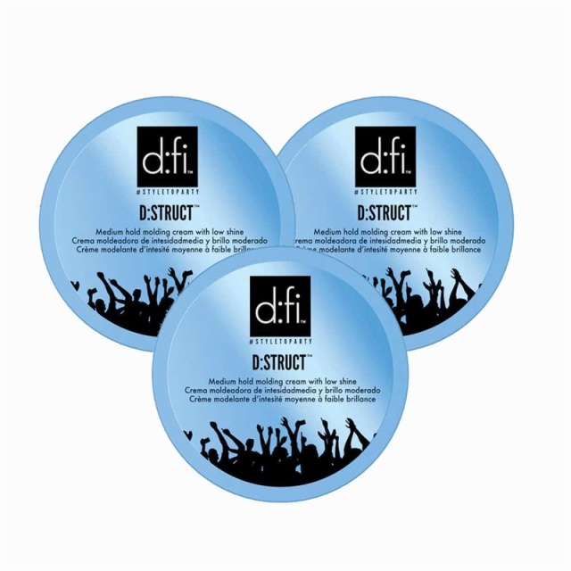 D:fi 3-pk D:fi D:struct Molding Cream 75g