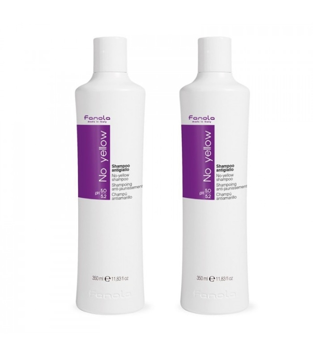 Fanola Fanola 2-pk No Yellow Shampoo 350ml