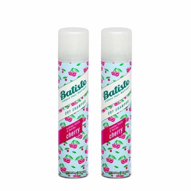 Batiste Batiste 2-pakning Tørrsjampo Cherry 200 ml