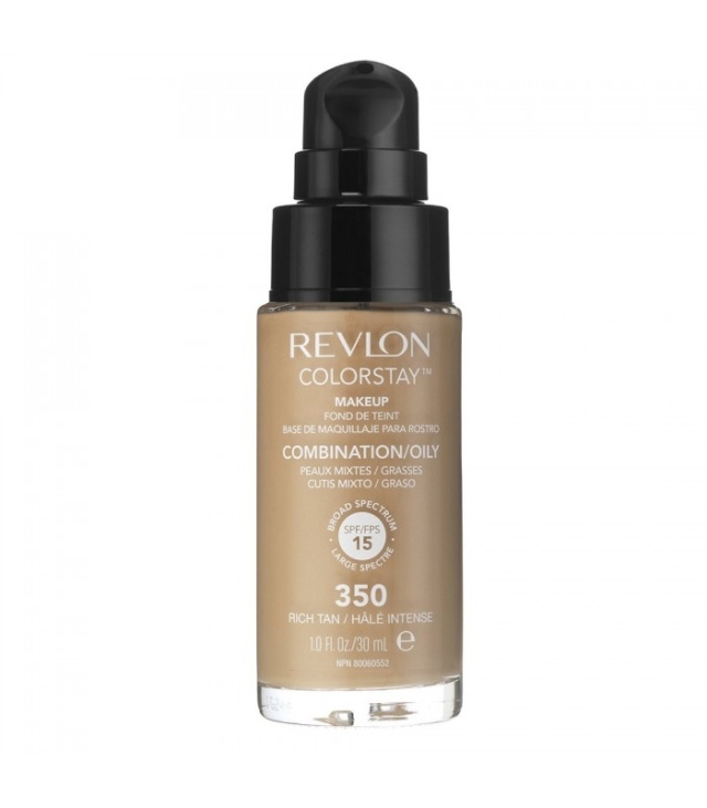 Revlon Colorstay Makeup Combination/Oily Skin - 350 Rich Tan 30 ml