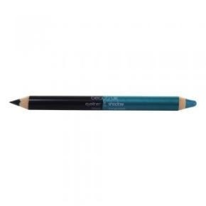 BeautyUK Beauty UK Double Ended Jumbo Pencil no.3 - Svart og turkis
