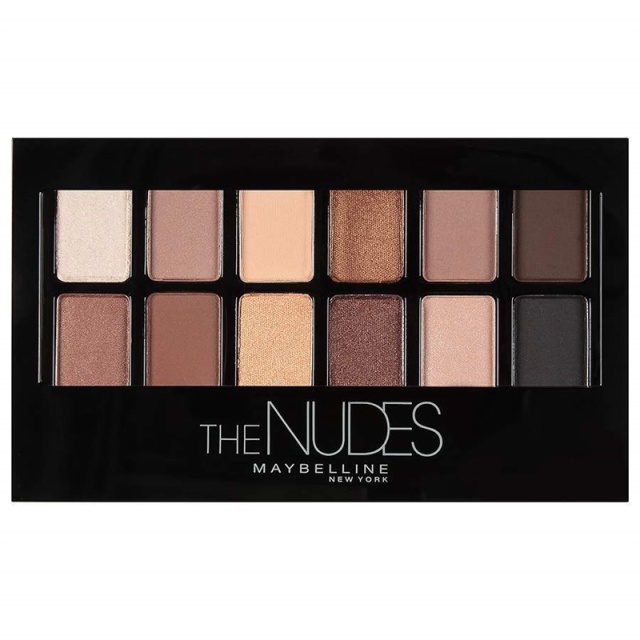 Maybelline The Nudes Øyenskyggepalett 9,6 g