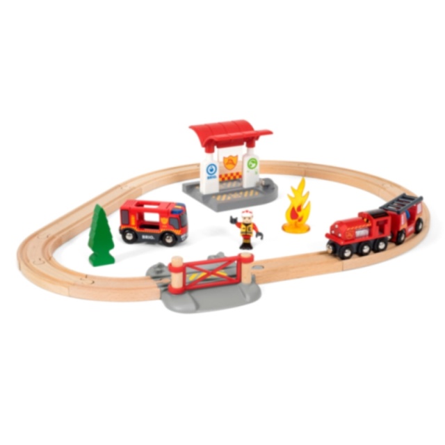 Brio 33815 Togsett med brannmannstema