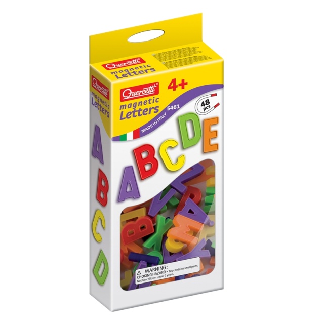 Quercetti Magnetiske bokstaver 48 stk Large